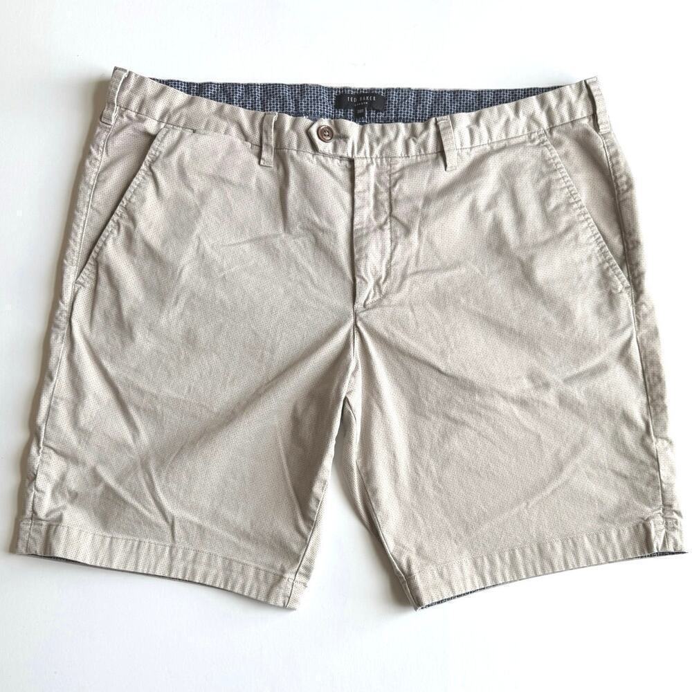 Ted Baker London Men’s Khaki Chino Shorts Size 38R